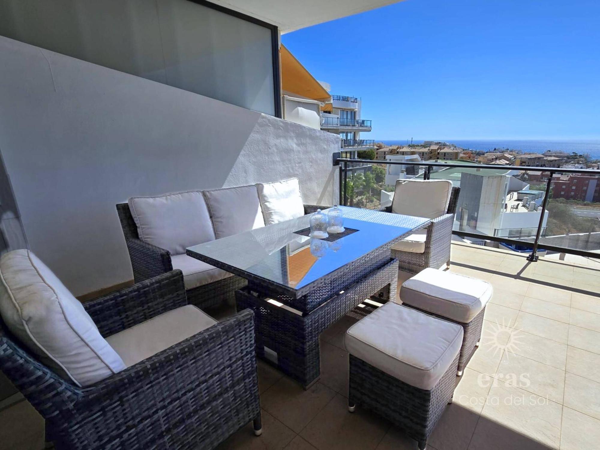 Apartment Beautiful View To The Sea Large Terrace And Swimming Pool A101 *